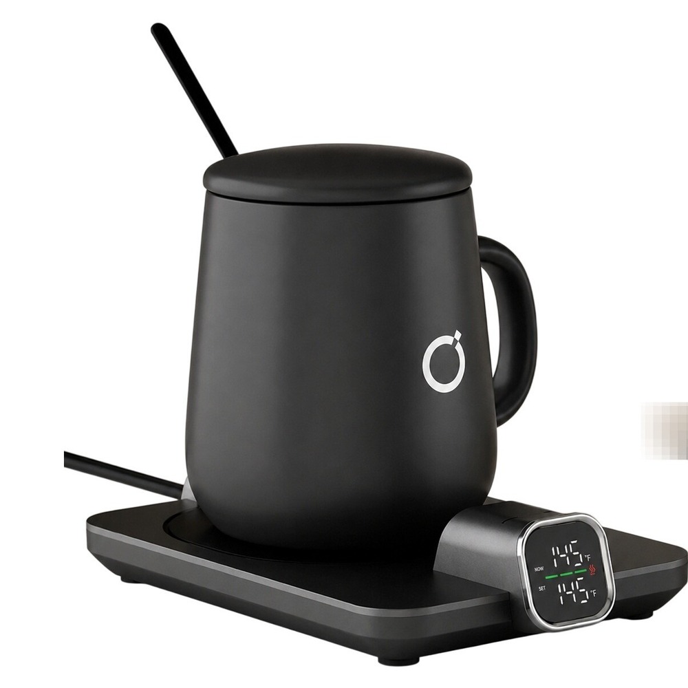 Ikago Heat Coaster Pro Full Set Smart Coffee Mug Warmer Graphite ZJZ-KF-01 NEW